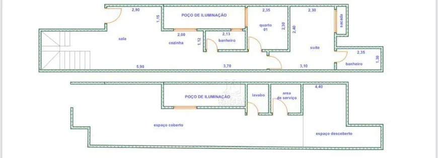 Foto 1 de Cobertura com 2 Quartos à venda, 120m² em Utinga, Santo André