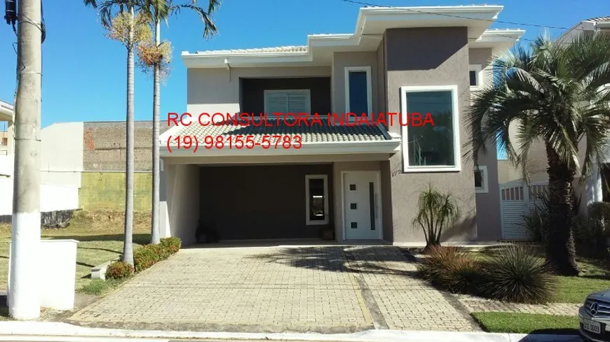 Foto 1 de Casa de Condomínio com 4 Quartos à venda, 296m² em JARDIM RESIDENCIAL VILLA SUICA, Indaiatuba