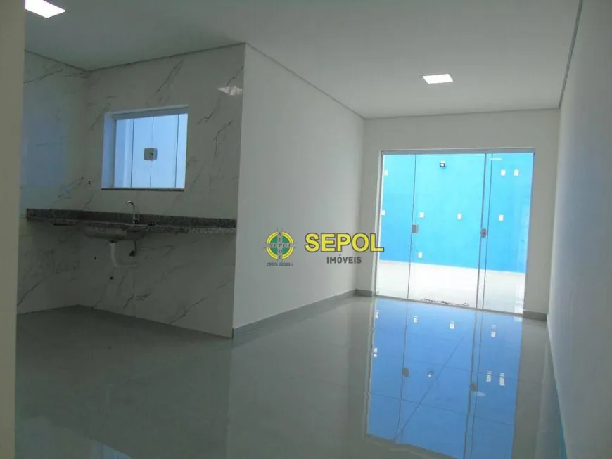 Foto 1 de Sobrado com 3 Quartos à venda, 116m² em Vila Homero Thon, Santo André