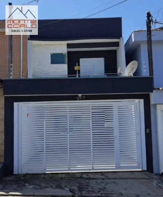 Foto 1 de Sobrado com 3 Quartos à venda, 158m² em Jardim Cambui, Santo André