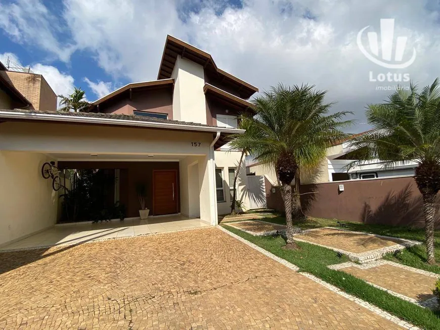 Foto 1 de Casa de Condomínio com 3 Quartos à venda, 234m² em Chácara Primavera, Jaguariúna