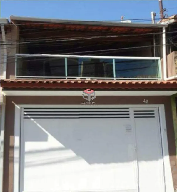 Foto 1 de Sobrado com 3 Quartos à venda, 134m² em Jardim Santo Andre, Santo André