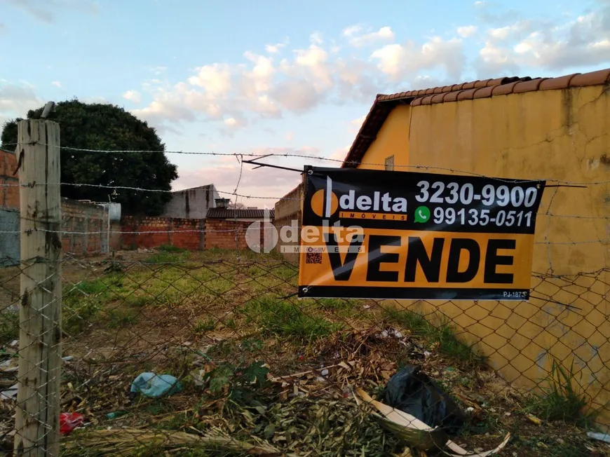Foto 1 de Lote/Terreno à venda, 300m² em Jardim das Palmeiras, Uberlândia
