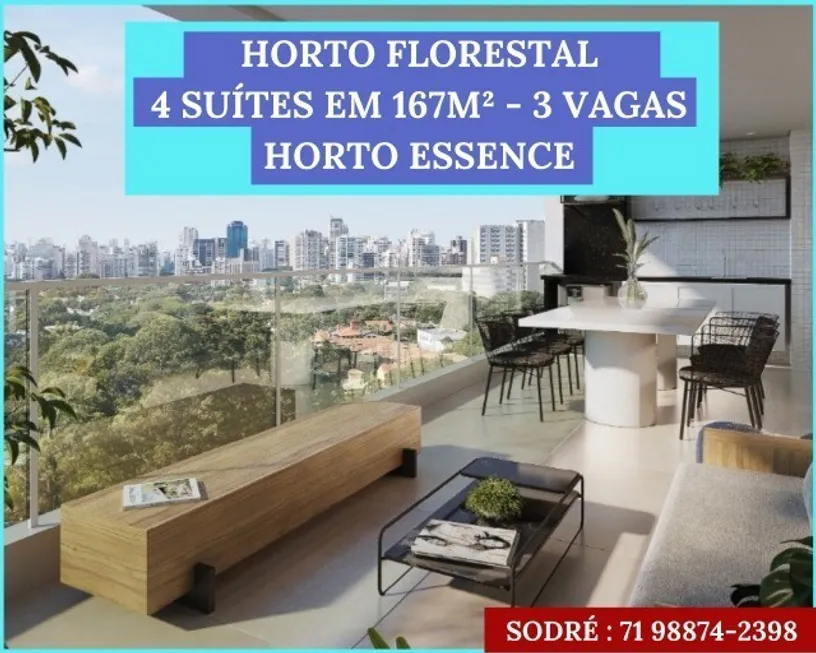 Foto 1 de Apartamento com 3 Quartos à venda, 133m² em Horto Florestal, Salvador