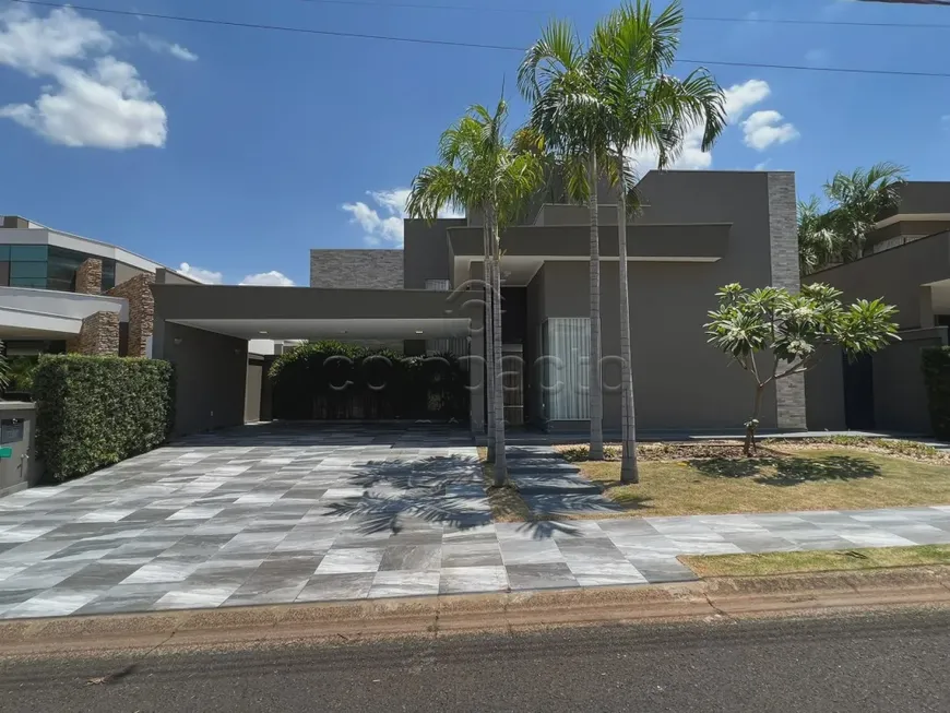 Foto 1 de Casa de Condomínio com 3 Quartos à venda, 380m² em Parque Residencial Damha V, São José do Rio Preto