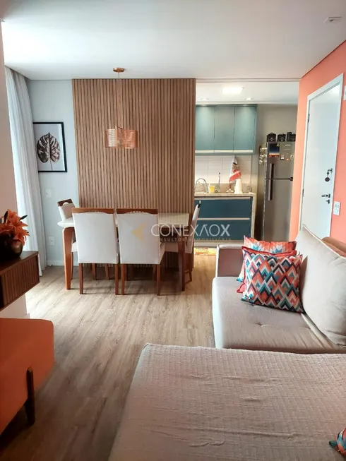 Foto 1 de Apartamento com 2 Quartos à venda, 58m² em Mansões Santo Antônio, Campinas