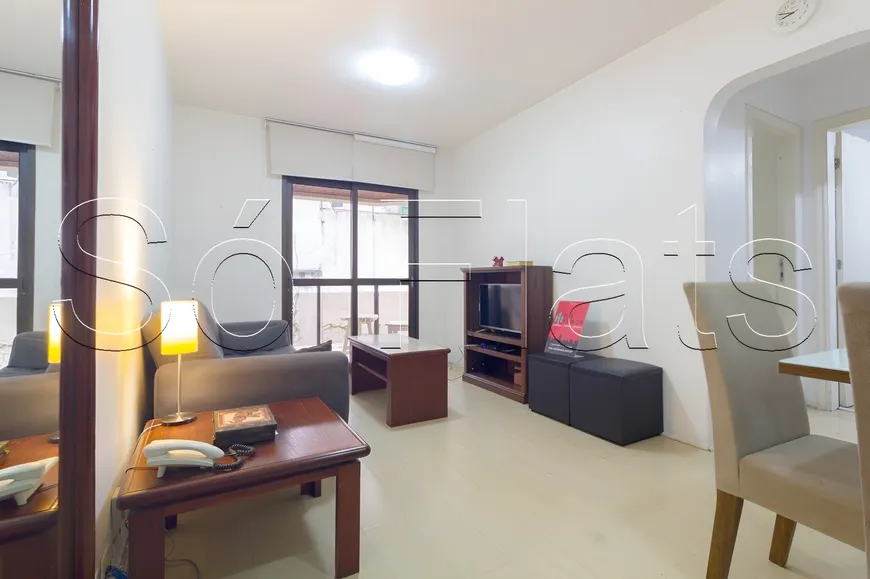 Foto 1 de Flat com 1 Quarto à venda, 42m² em Jardim Paulista, São Paulo