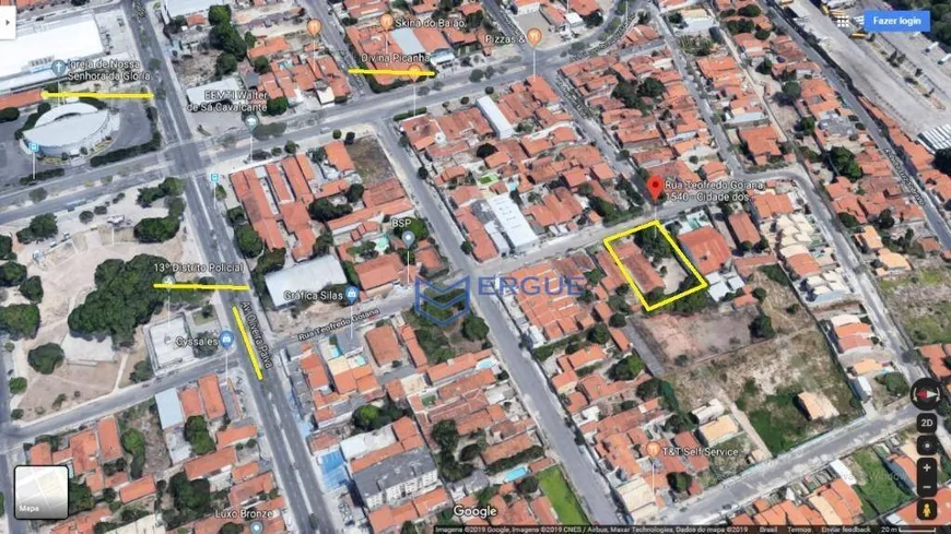 Foto 1 de Lote/Terreno para venda ou aluguel, 1716m² em Cidade dos Funcionários, Fortaleza