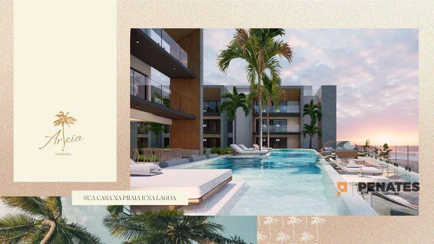 Foto 1 de Apartamento com 2 Quartos à venda, 95m² em Praia de Tabatinga, Nísia Floresta