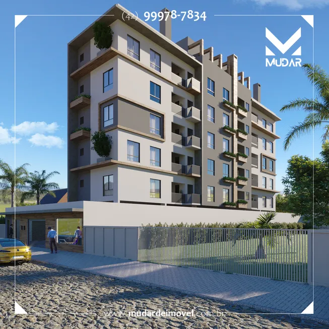 Foto 1 de Apartamento com 2 Quartos à venda, 73m² em Jardim Carvalho, Ponta Grossa