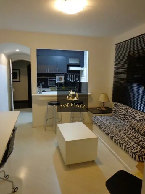 Foto 1 de Flat com 1 Quarto para alugar, 44m² em Jardim Paulista, São Paulo