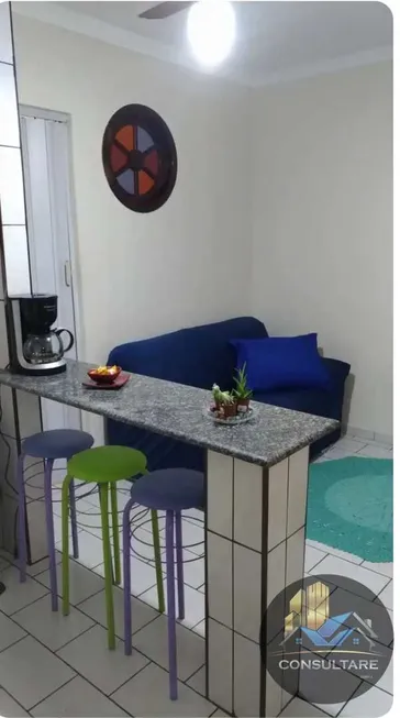 Foto 1 de Apartamento com 1 Quarto à venda, 38m² em José Menino, Santos