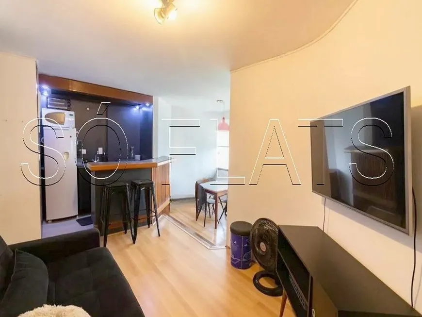 Foto 1 de Apartamento com 1 Quarto à venda, 49m² em Brooklin, São Paulo