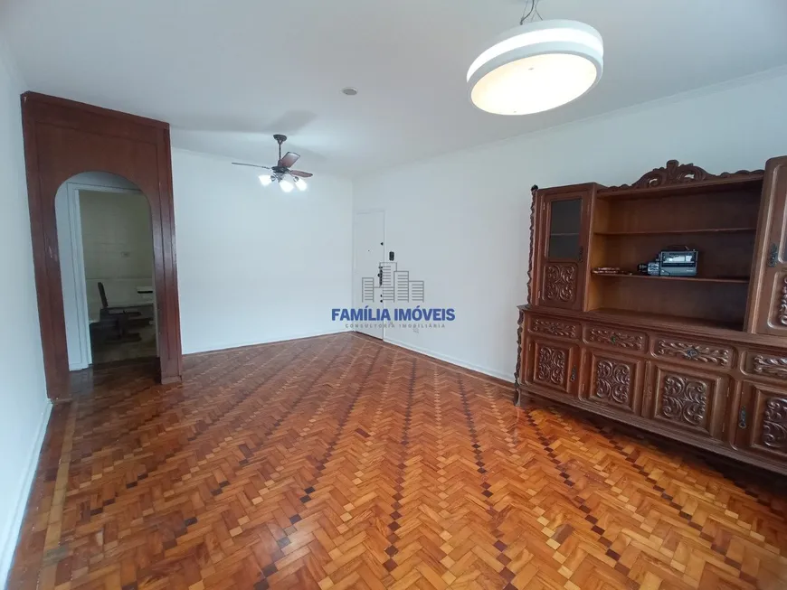 Foto 1 de Apartamento com 4 Quartos para alugar, 120m² em Gonzaga, Santos