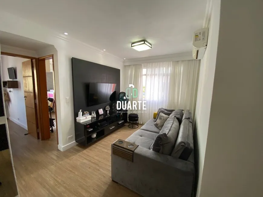 Foto 1 de Apartamento com 2 Quartos à venda, 65m² em Saboó, Santos