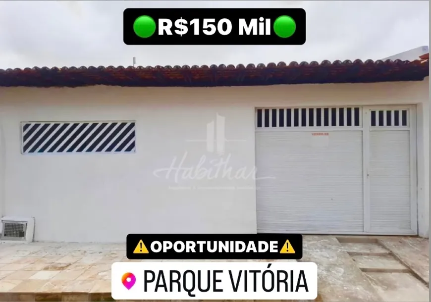 Foto 1 de Casa com 2 Quartos à venda, 72m² em Parque Vitoria, São Luís