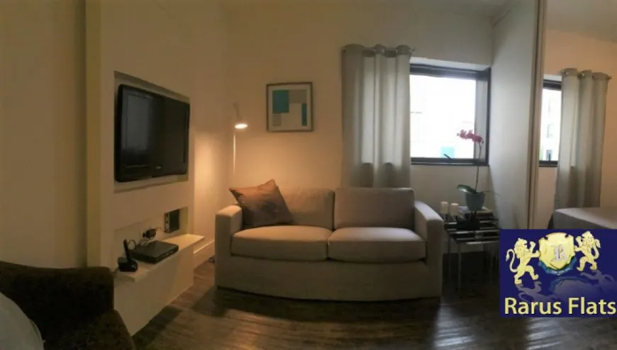 Foto 1 de Flat com 1 Quarto para alugar, 32m² em Jardins, São Paulo