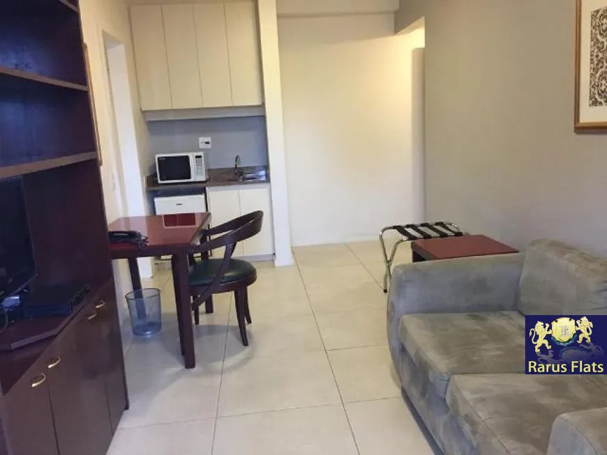 Foto 1 de Flat com 1 Quarto para alugar, 36m² em Itaim Bibi, São Paulo