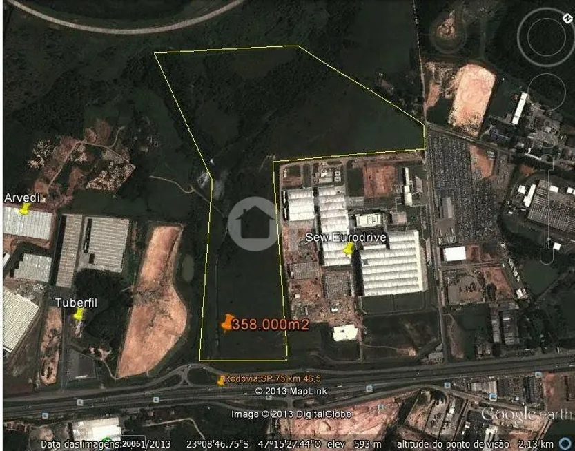 Foto 1 de Lote/Terreno à venda, 358000m² em Vila Vitória I, Indaiatuba