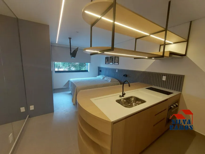 Foto 1 de Apartamento com 1 Quarto para alugar, 29m² em Moema, São Paulo