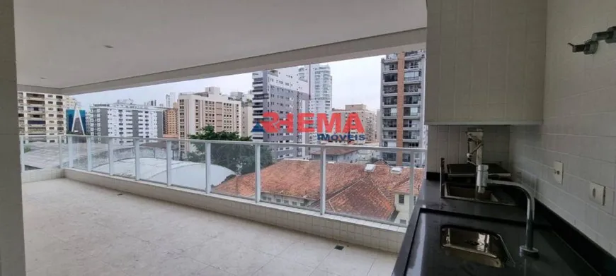 Foto 1 de Apartamento com 4 Quartos à venda, 177m² em Boqueirão, Santos