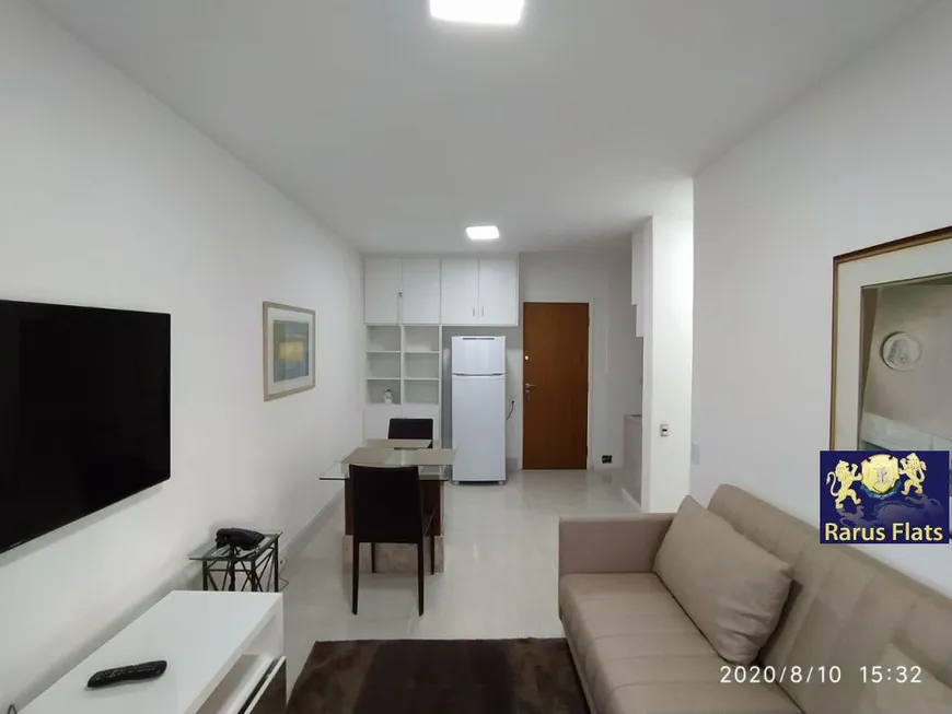 Foto 1 de Flat com 1 Quarto para alugar, 43m² em Vila Nova Conceição, São Paulo