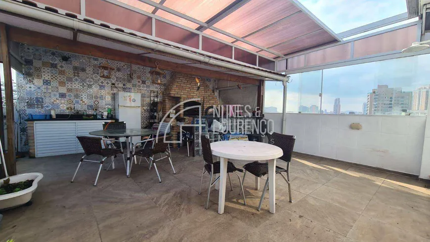 Foto 1 de Cobertura com 3 Quartos à venda, 240m² em Campo Grande, Santos