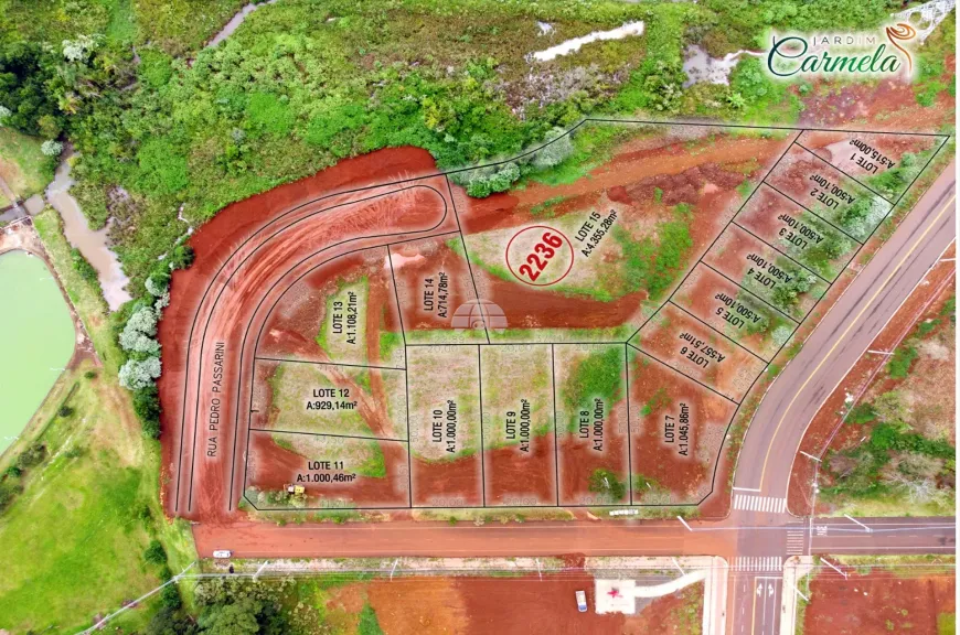 Foto 1 de Lote/Terreno à venda, 515m² em Brasília, Pato Branco