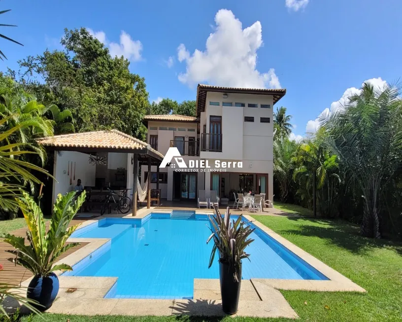 Foto 1 de Casa de Condomínio com 4 Quartos à venda, 395m² em Sauípe de Dentro, Mata de São João