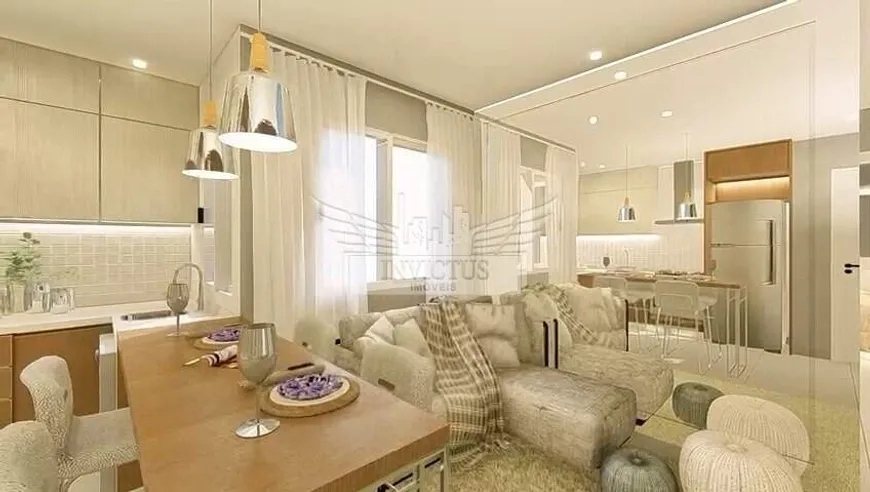 Foto 1 de Apartamento com 2 Quartos à venda, 44m² em Vila Alzira, Santo André