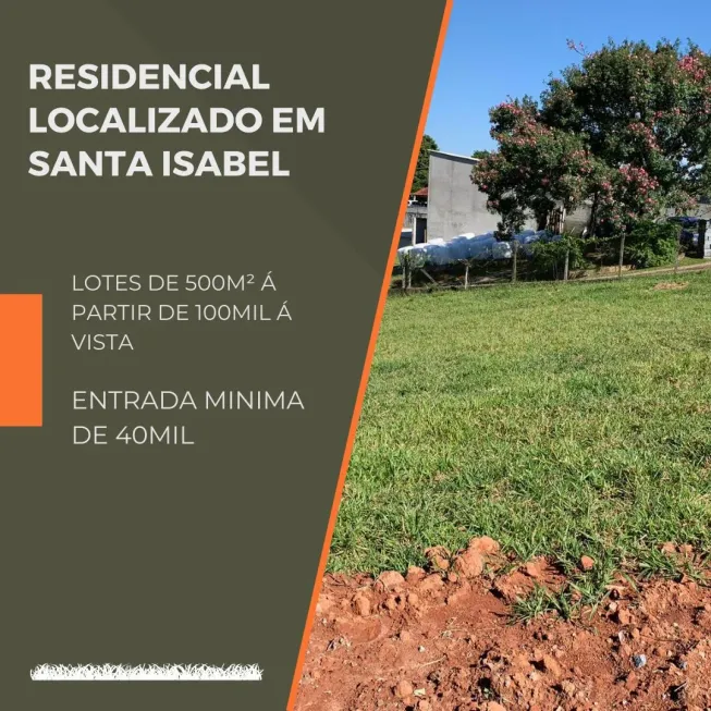 Foto 1 de Lote/Terreno à venda, 500m² em Estância Recreativa Presidente Kennedy, Santa Isabel