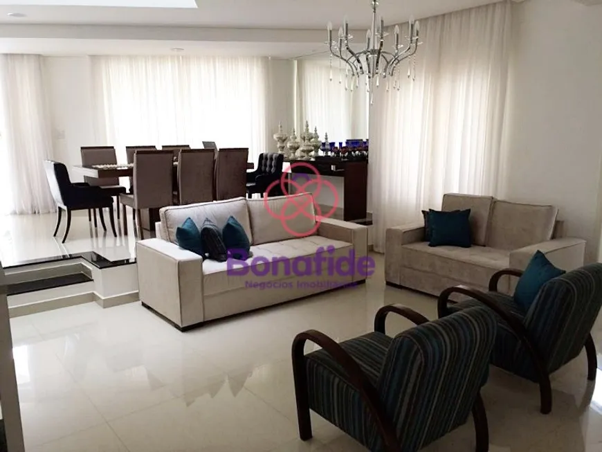 Foto 1 de Casa de Condomínio com 4 Quartos para alugar, 517m² em Caxambú, Jundiaí