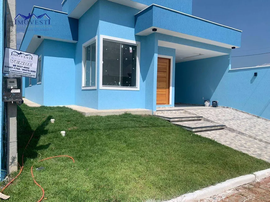 Foto 1 de Casa com 3 Quartos à venda, 111m² em Ubatiba, Maricá