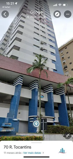 Foto 1 de Apartamento com 3 Quartos à venda, 91m² em Gonzaga, Santos