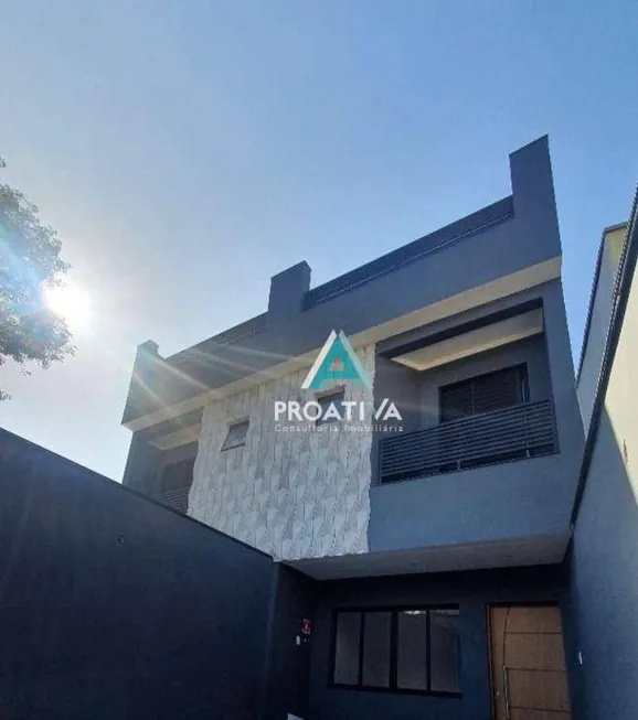 Foto 1 de Sobrado com 2 Quartos à venda, 80m² em Jardim Monte Libano, Santo André