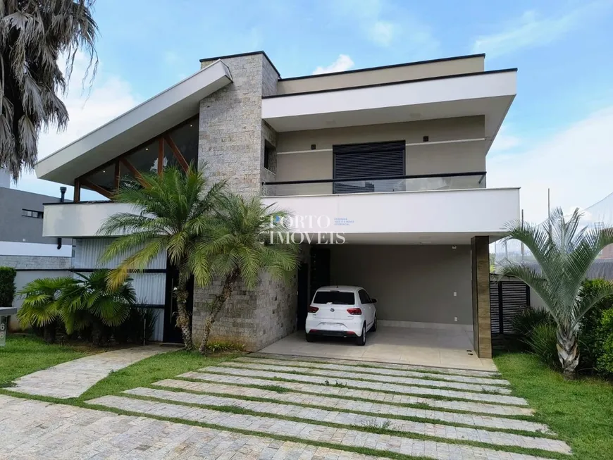 Foto 1 de Casa de Condomínio com 4 Quartos à venda, 472m² em Alphaville Dom Pedro, Campinas