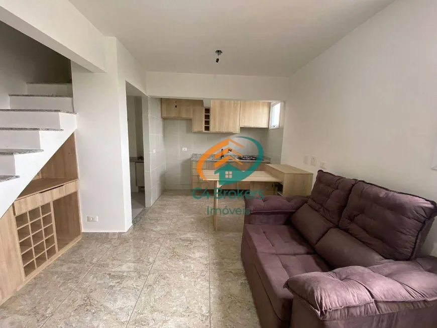 Foto 1 de Apartamento com 1 Quarto à venda, 55m² em Vila Galvão, Guarulhos