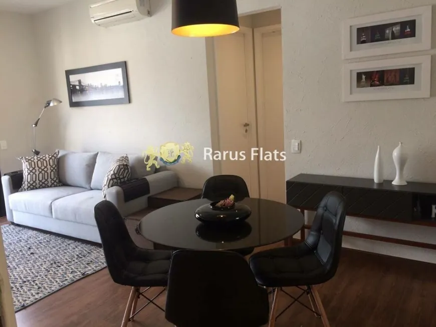 Foto 1 de Flat com 1 Quarto para alugar, 44m² em Jardins, São Paulo