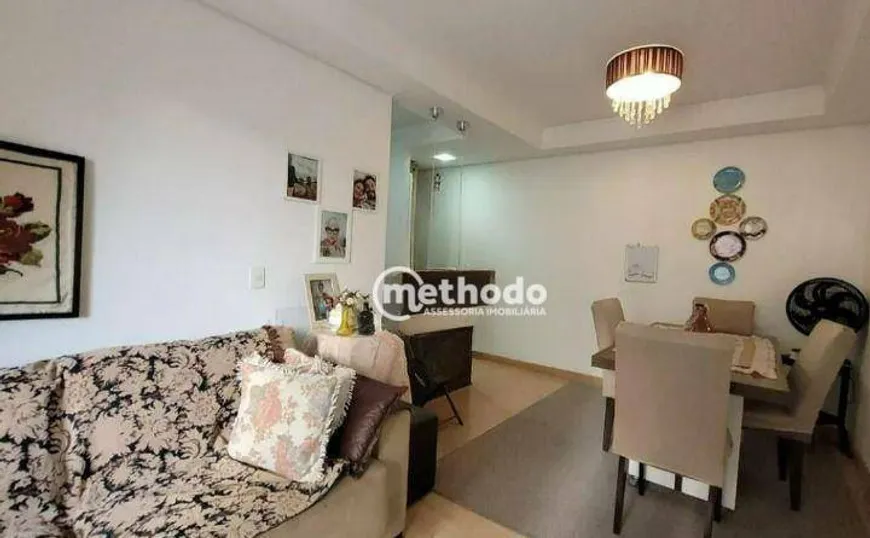 Foto 1 de Apartamento com 2 Quartos à venda, 65m² em Mansões Santo Antônio, Campinas