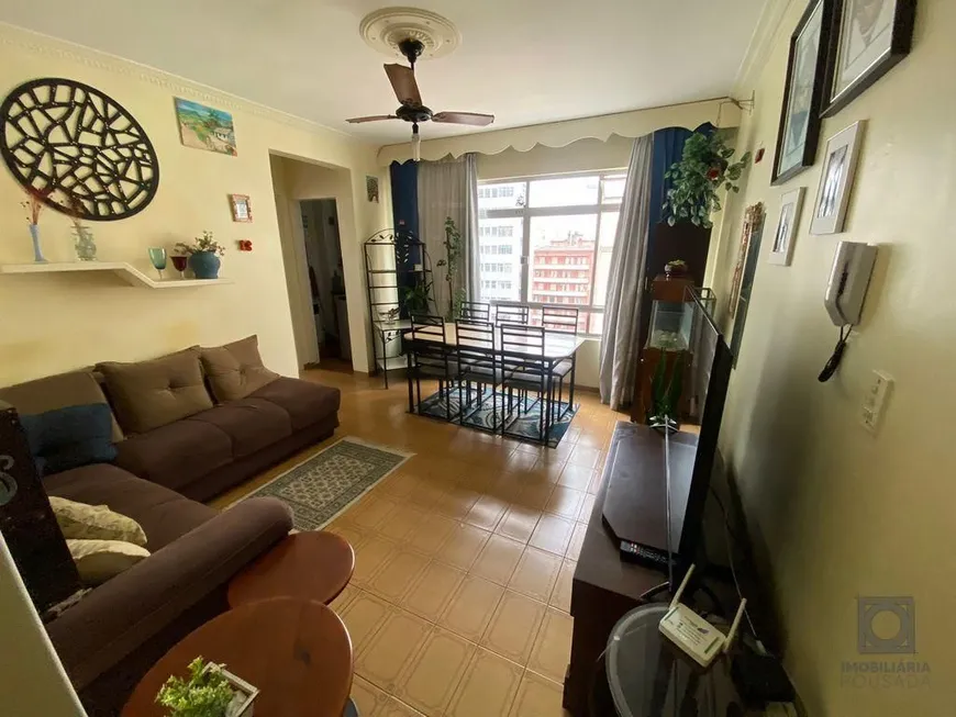 Foto 1 de Apartamento com 1 Quarto à venda, 55m² em José Menino, Santos