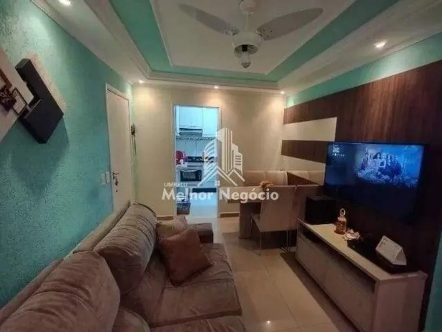 Foto 1 de Apartamento com 2 Quartos à venda, 47m² em Parque Valença I, Campinas