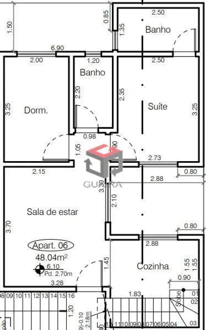 Foto 1 de Cobertura com 2 Quartos à venda, 100m² em Vila Gilda, Santo André