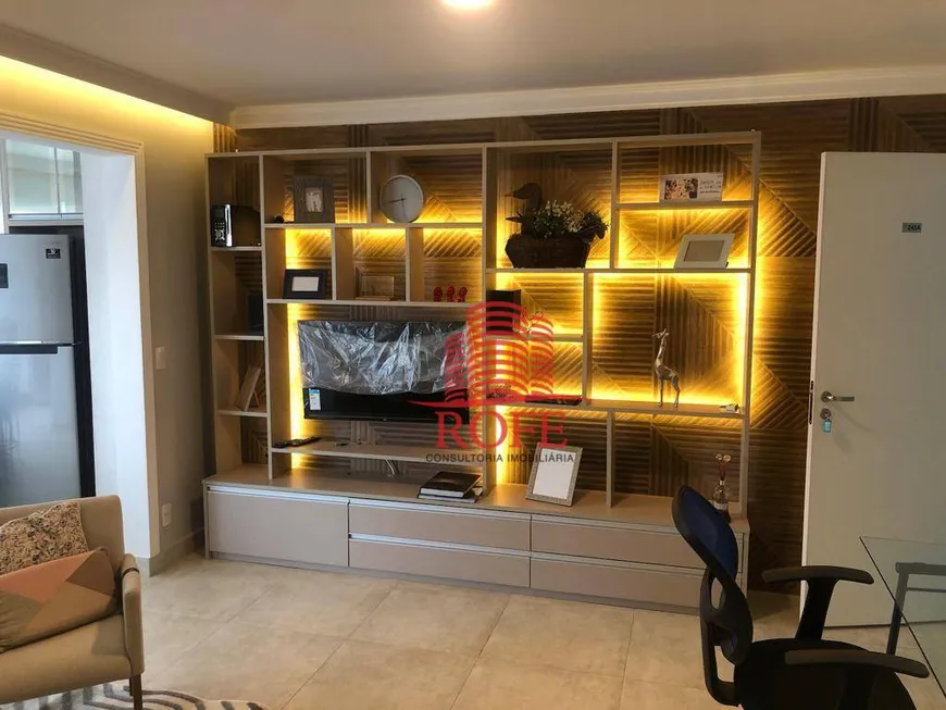 Foto 1 de Apartamento com 1 Quarto para alugar, 53m² em Santo Amaro, São Paulo