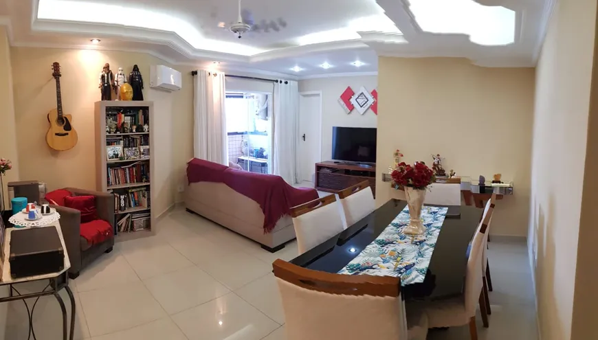 Foto 1 de Apartamento com 3 Quartos à venda, 110m² em Canto do Forte, Praia Grande