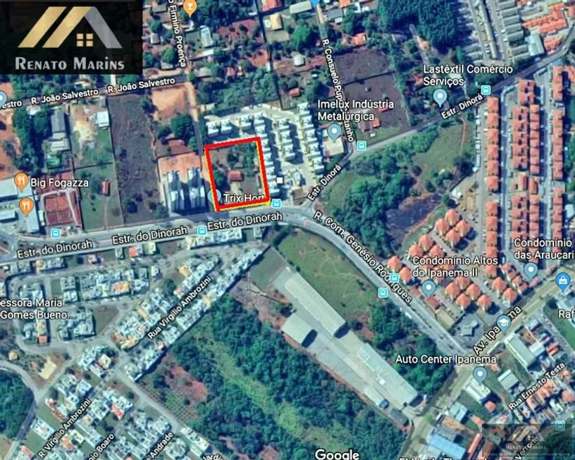 Foto 1 de Lote/Terreno à venda, 244m² em Loteamento Dinora Rosa, Sorocaba