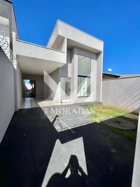 Foto 1 de Casa com 3 Quartos à venda, 116m² em Vila Mariana, Aparecida de Goiânia