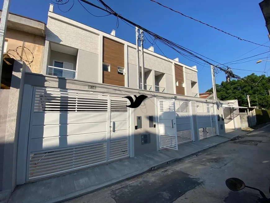 Foto 1 de Sobrado com 3 Quartos à venda, 122m² em Vila Homero Thon, Santo André