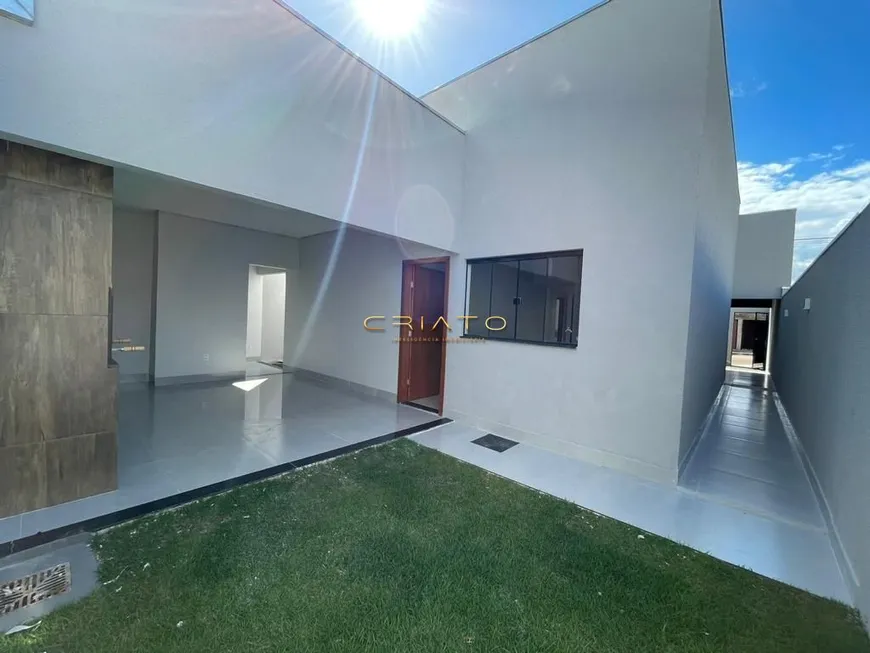 Foto 1 de Casa com 3 Quartos à venda, 126m² em Jardim Italia, Anápolis