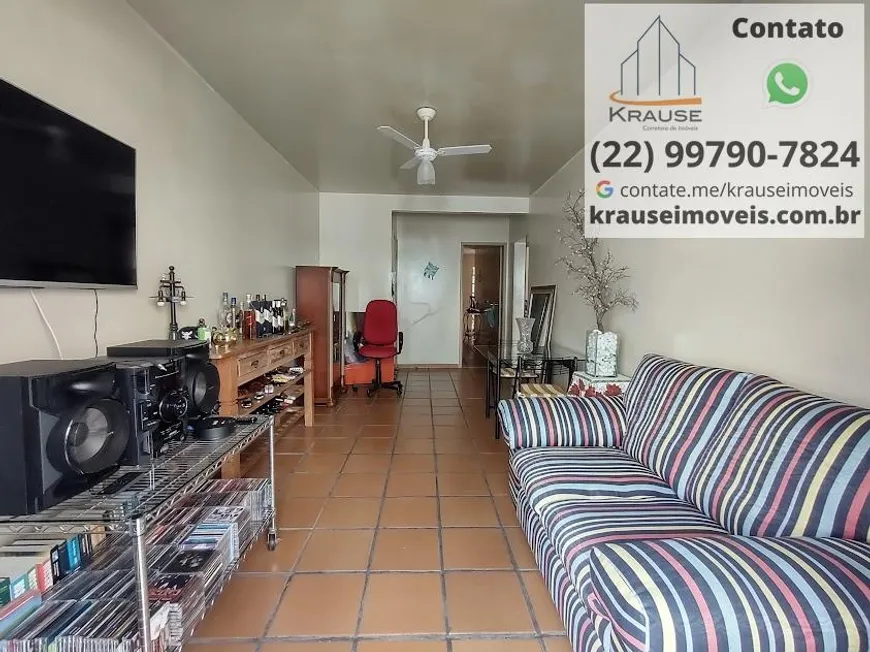 Foto 1 de Apartamento com 3 Quartos à venda, 79m² em Balneario Das Dunas, Cabo Frio