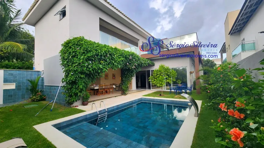 Foto 1 de Casa com 4 Quartos à venda, 376m² em Alphaville Fortaleza, Fortaleza